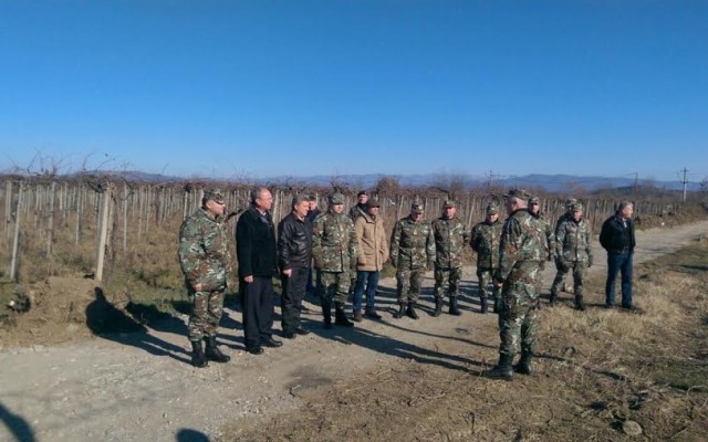 Иванов ги посети припадниците на АРМ распоредени на јужната граница