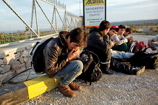 Критичнo во Пиреја поради бегалците