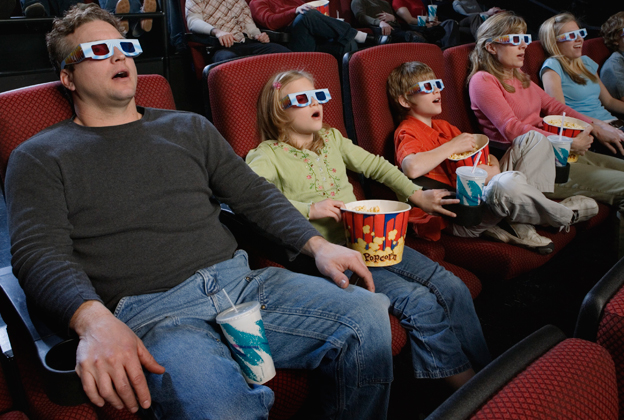 Гледањето 3Д филмови ја поттикнува работата на мозокот