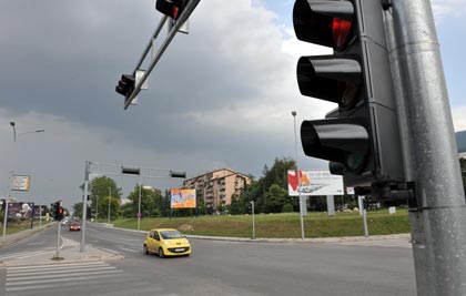 Се воведува трепкаво зелено светло на крстосниците во Скопје