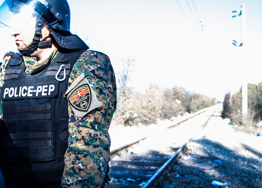 Македонско-грчката граница се засилува со 25 словачки полицајци