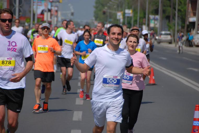 Изменет сообраќаен режим поради Скопскиот маратон
