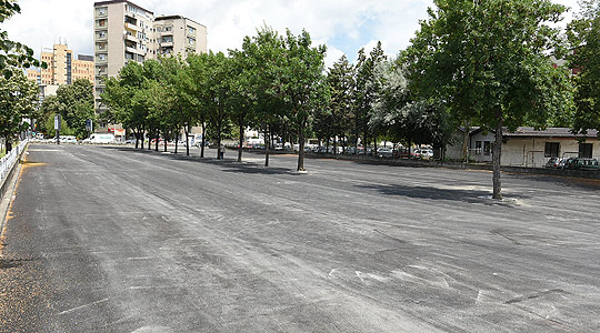 Реконструкција на паркинг просторот до Тутунски комбинат